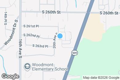 Map image of the property - 26195 21st Pl S