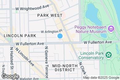 Map image of the property - 510 W Fullerton Pkwy