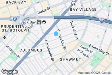 Map image of the property - 85 Appleton St