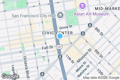 Map image of the property - 150 Van Ness Ave