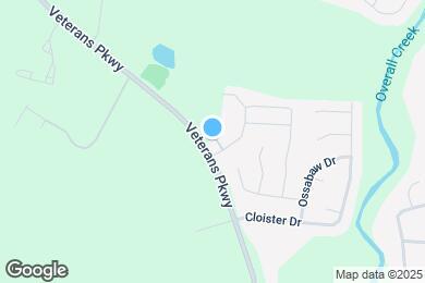 Map image of the property - 387 Brooklet Ct