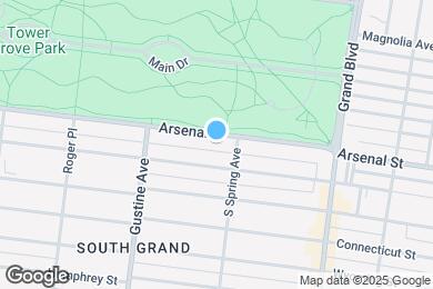 Map image of the property - 3818-3820 Arsenal St