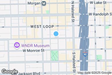 Map image of the property - 904 W Madison St