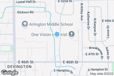 Map image of the property - 4810 N Kenmore Rd