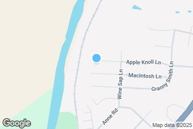 Map image of the property - 2025 Apple Knoll Ln