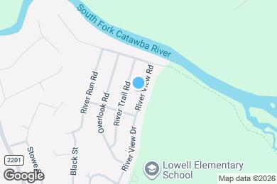 Map image of the property - 555 River View Dr