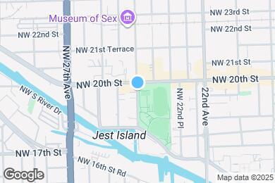 Map image of the property - 1968 NW 24th Ave