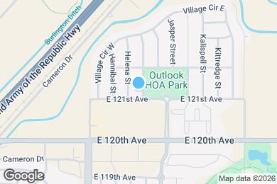 Map image of the property - 12117 Idalia St