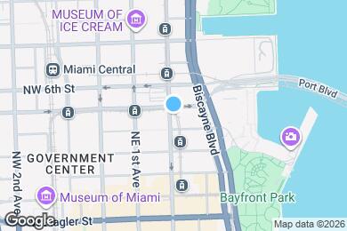 Map image of the property - 485 NE 2nd Ave