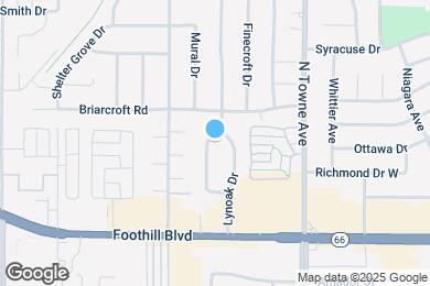 Map image of the property - 1476 Mural Dr