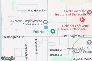 Map image of the property - 113 N Domingue Ave