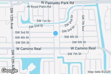 Map image of the property - 400 SW 9th Ave