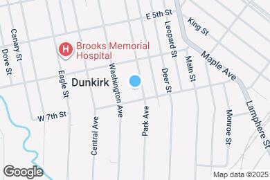 Map image of the property - 631 Park Ave