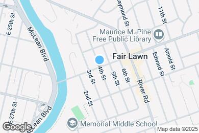 Map image of the property - 3-16 Fair Lawn Ave