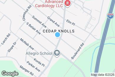 Map image of the property - 104 Ridgedale Ave