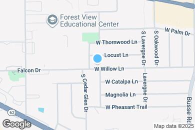 Map image of the property - 1834 W Willow Ln