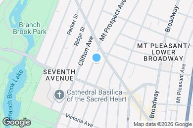 Map image of the property - 169 Mount Prospect Ave