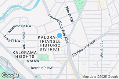 Map image of the property - 2138 California St NW
