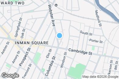 Map image of the property - 305 Webster Ave