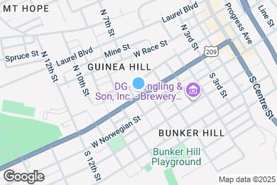 Map image of the property - 720 W Market St