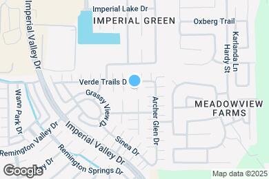 Map image of the property - 1208 Verde Trails Dr