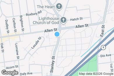 Map image of the property - 1310 Stanley St