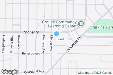 Map image of the property - 893 Fried St
