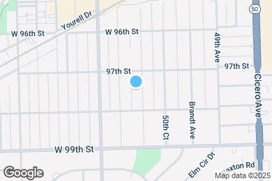Map image of the property - 9722 S 51st Ave