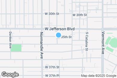 Map image of the property - 1316 W 35th St