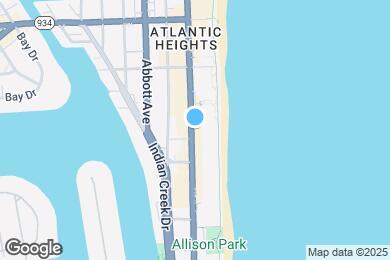 Map image of the property - 6767 Collins Ave