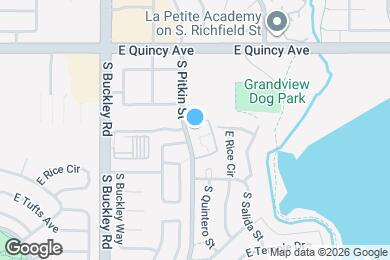 Map image of the property - 4450 S Pitkin St