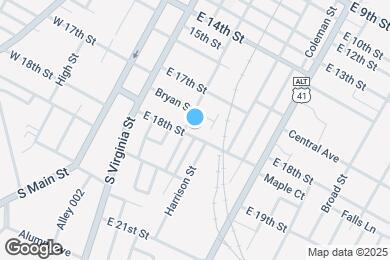 Map image of the property - 404 E 18th St