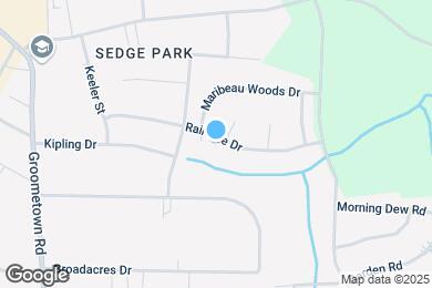 Map image of the property - 3837 Raintree Dr