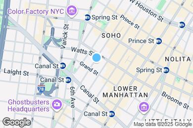 Map image of the property - 349 W Broadway