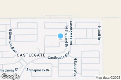 Map image of the property - 4494 E Brae Voe Way