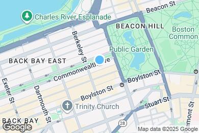 Map image of the property - 32 Commonwealth Ave