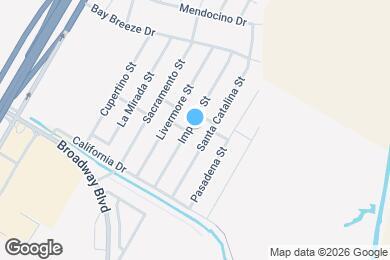 Map image of the property - 1037 Imperial St