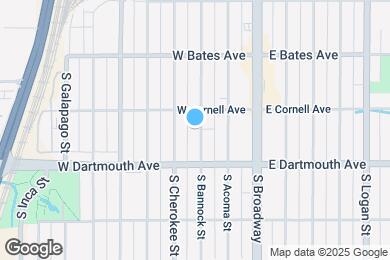 Map image of the property - 3039 S Bannock St
