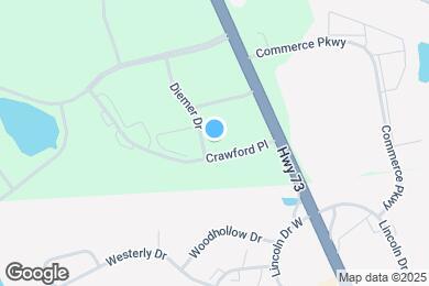 Map image of the property - Furnished Studio-Philadelphia - Mt. Laurel...