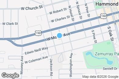 Map image of the property - 204 S General Pershing St