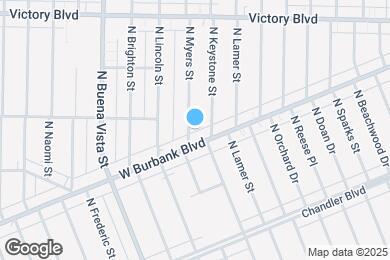 Map image of the property - 1112 N Myers St