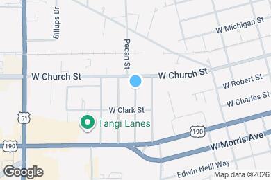 Map image of the property - 215 N Carter St