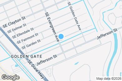 Map image of the property - 3142 SE Hawthorne St