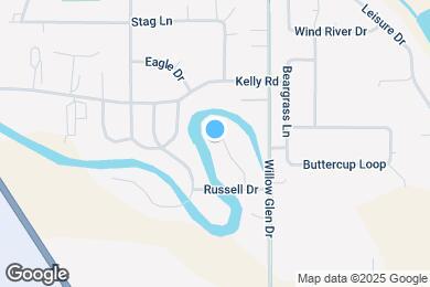 Map image of the property - 38 Muskrat Dr