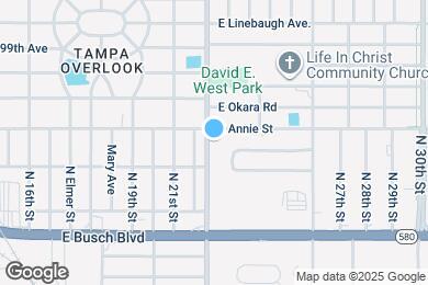 Map image of the property - 9415 N 22nd St