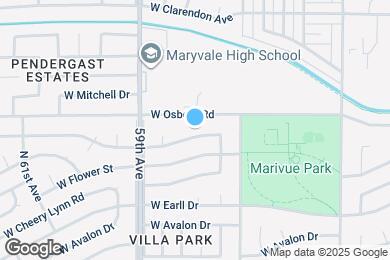 Map image of the property - 5724 W Mulberry Dr