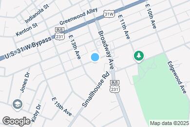 Map image of the property - 1252 Nutwood St