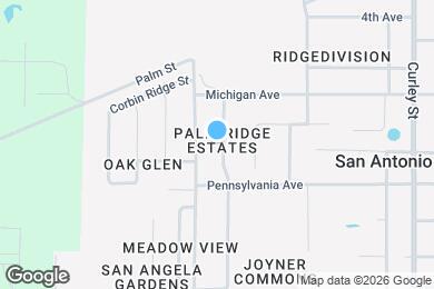 Map image of the property - 12339 Palm Ridge Dr