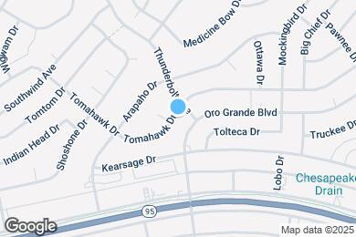 Map image of the property - 3320 Tomahawk Dr