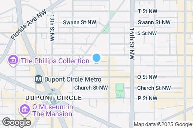 Map image of the property - 1729 Corcoran St NW